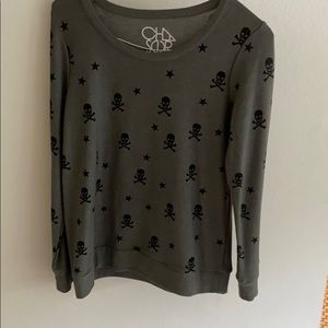 Chaser skull sweatshirt